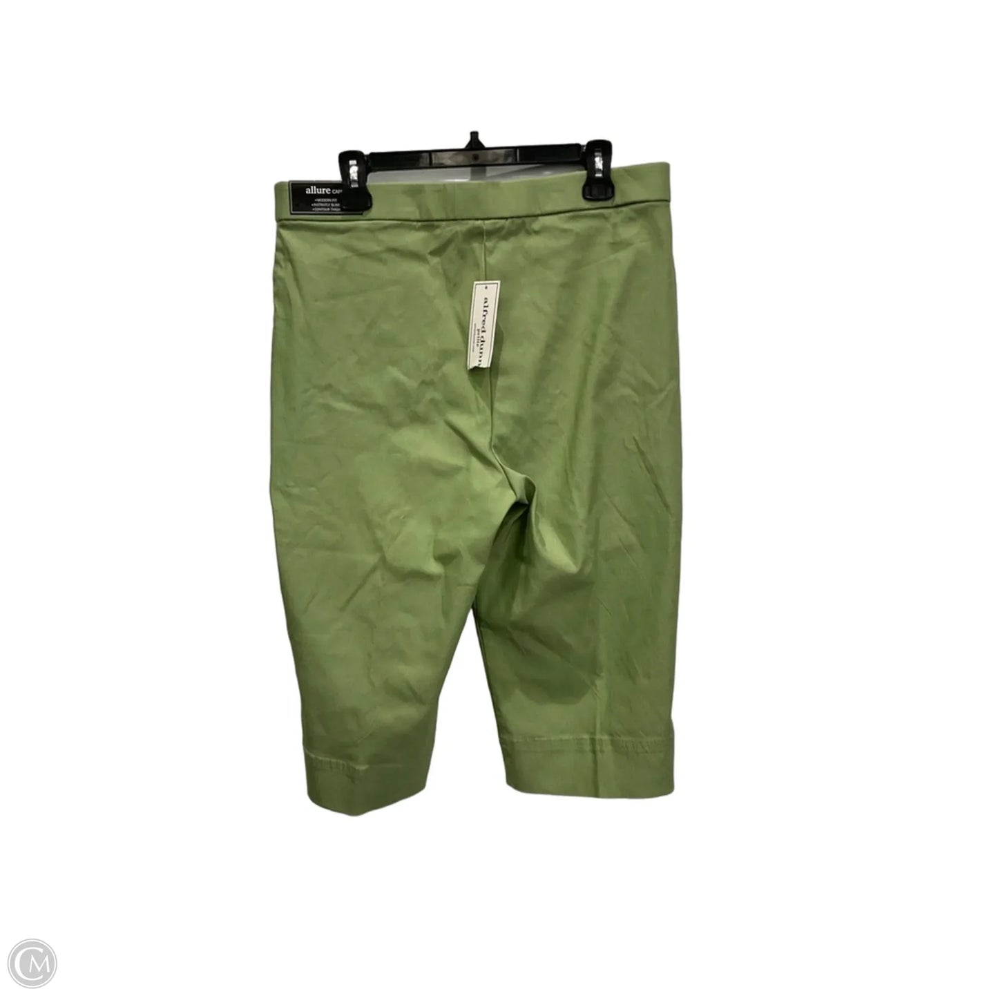 Capris By Alfred Dunner In Green, Size: 14p