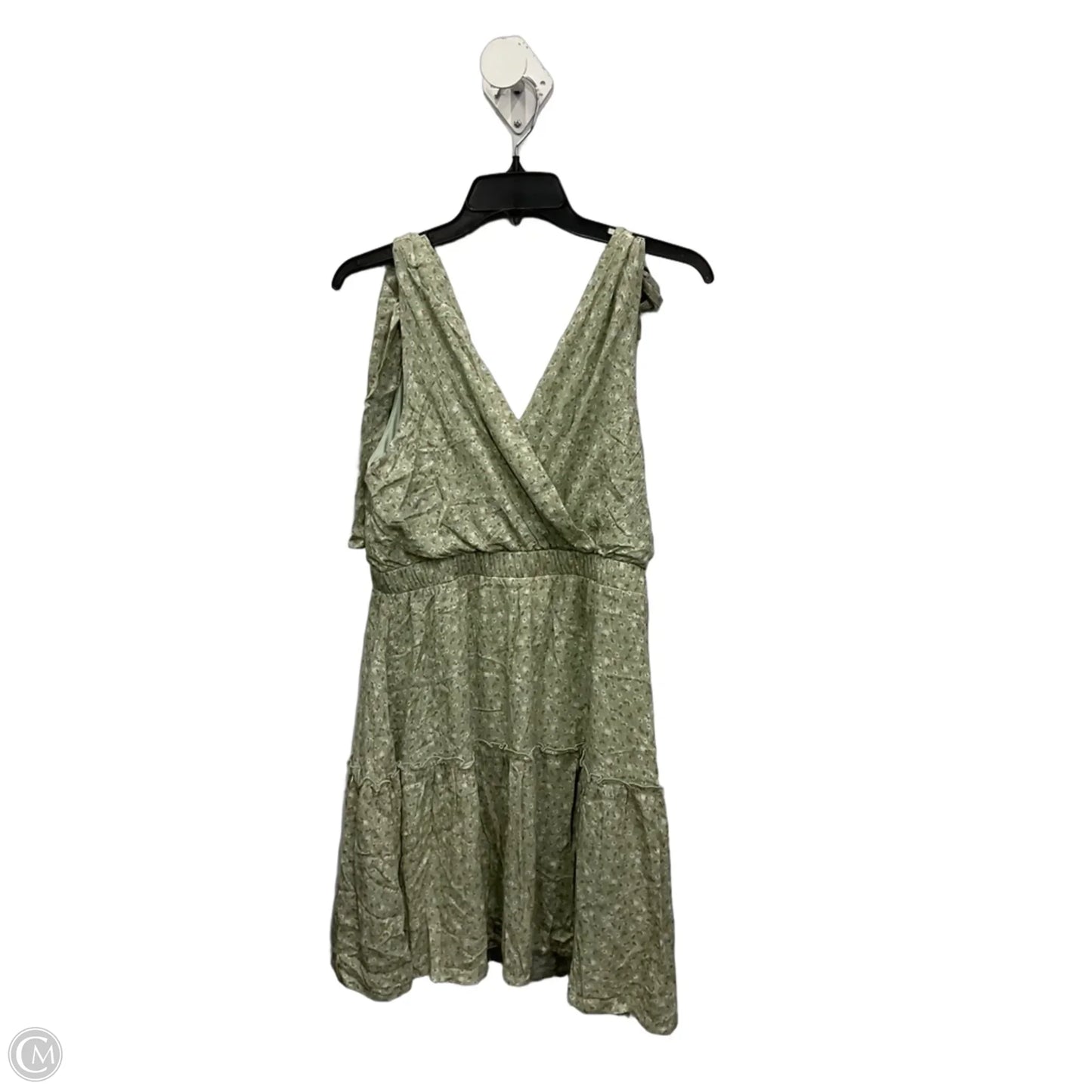 Dress Casual Short By Gilli In Green, Size: M