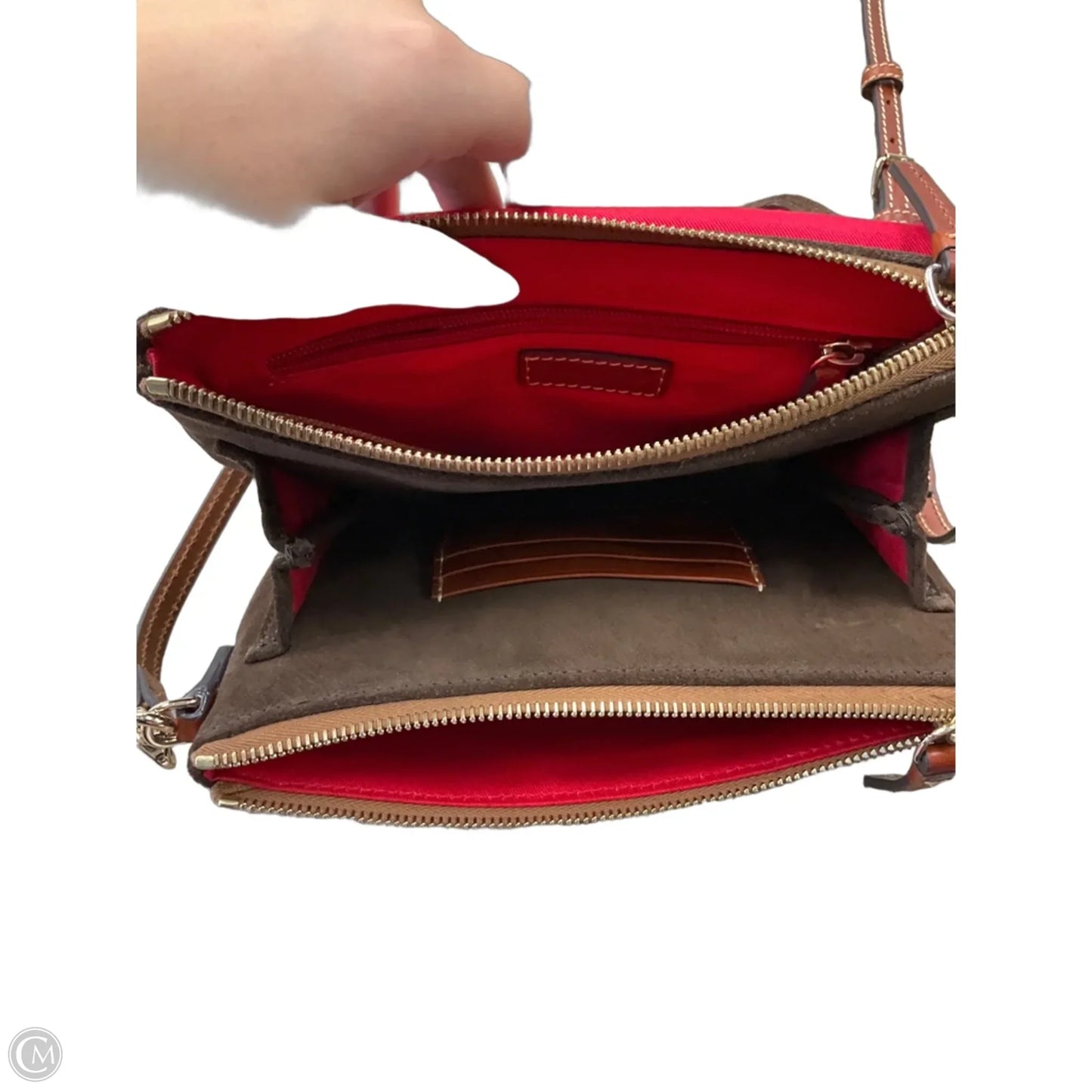 Crossbody Designer By Dooney And Bourke, Size: Medium
