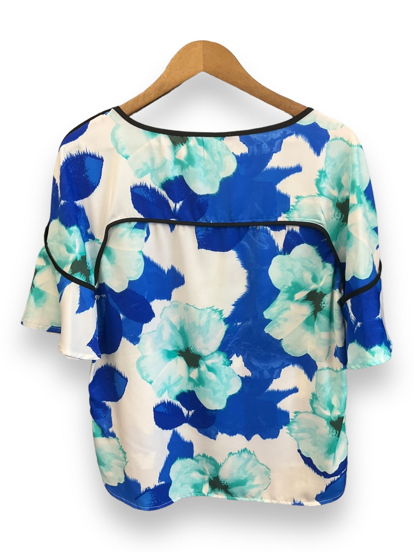 Blouse Short Sleeve By Calvin Klein Size: M