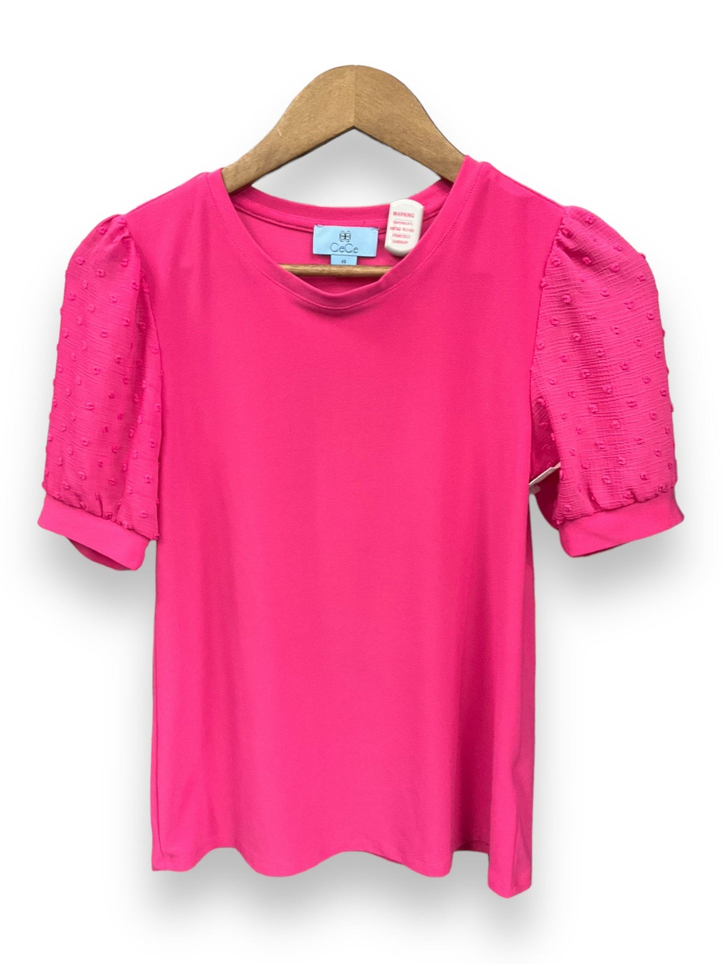 Blouse Short Sleeve By Cece Size: Xs