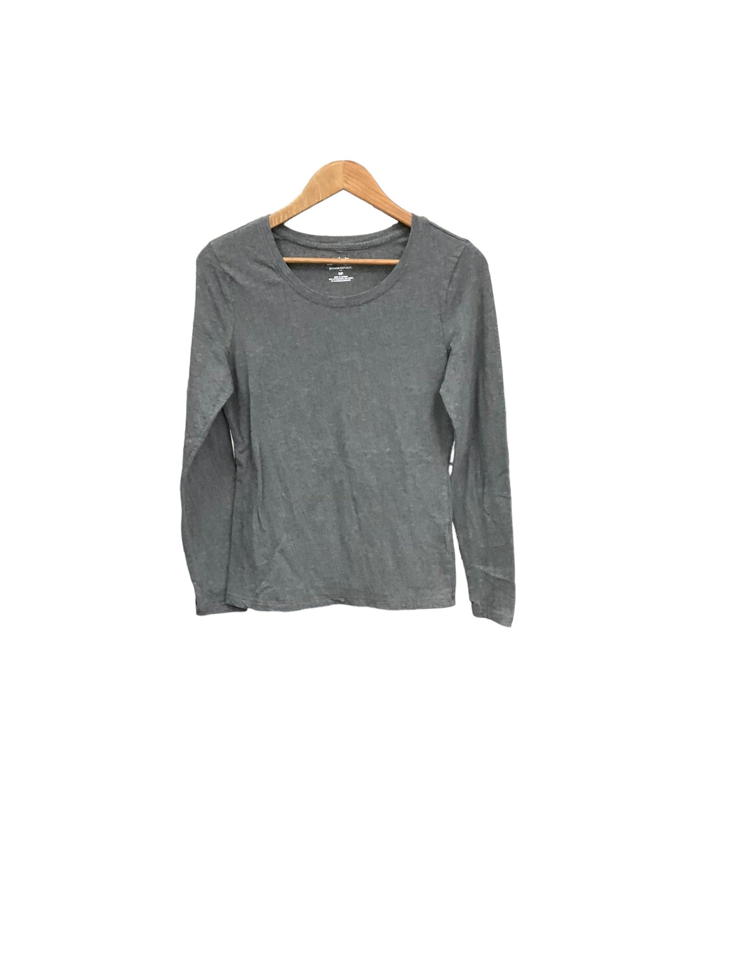 Top Long Sleeve Basic By Banana Republic O Size: Petite Small