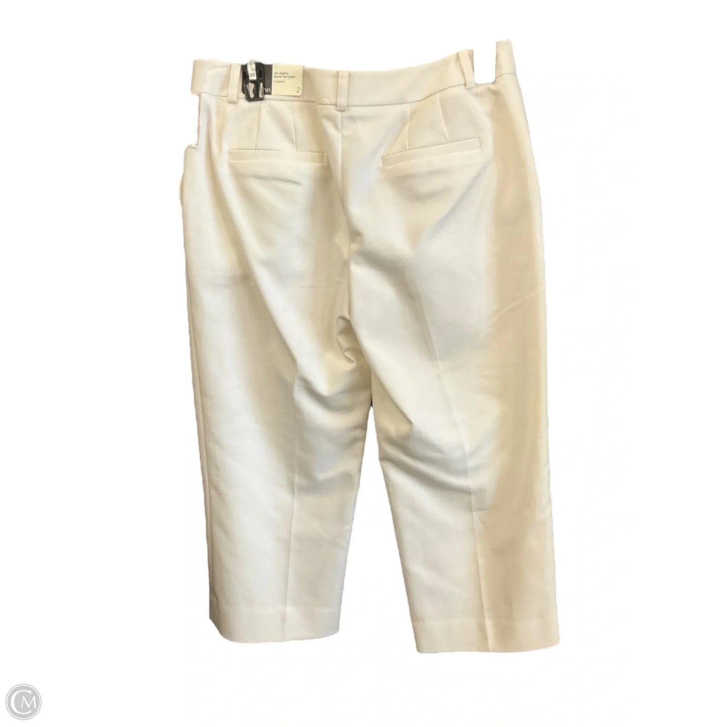 Capris By Loft In Cream, Size: 2
