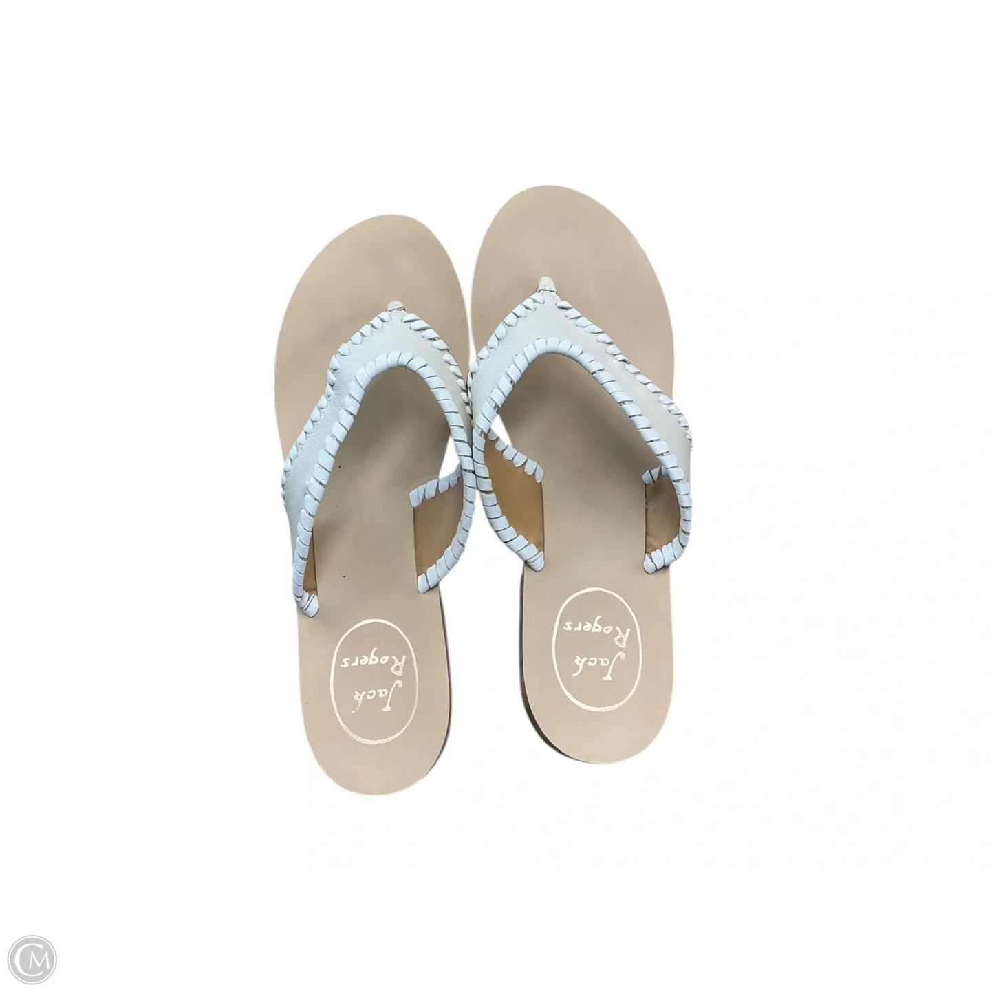 Sandals Flats By Jack Rogers In White, Size: 7