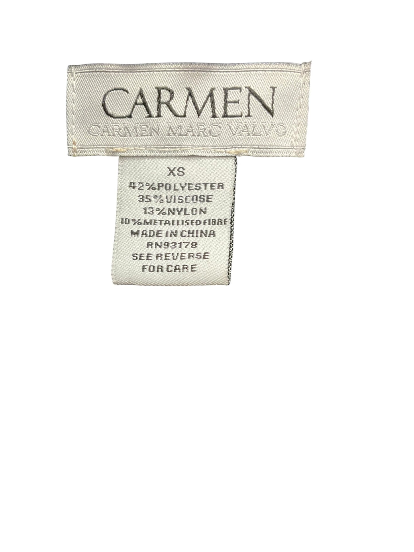 Sweater Cardigan By Carmen Marc Valvo Size: Xs