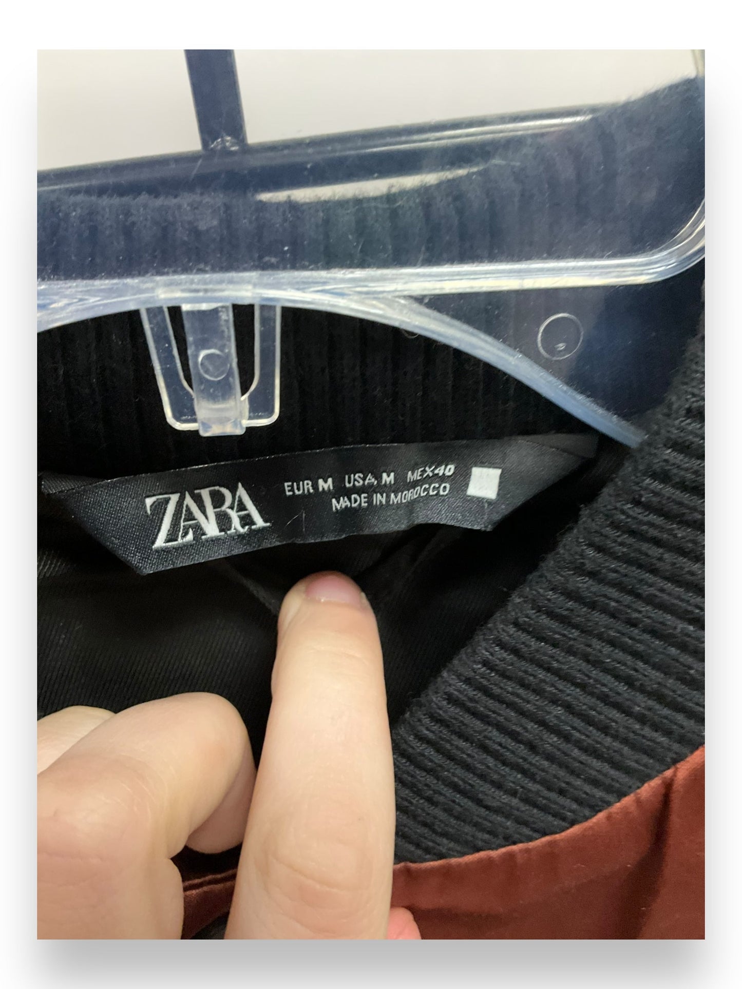 Jacket Other By Zara In Black & Brown, Size: M