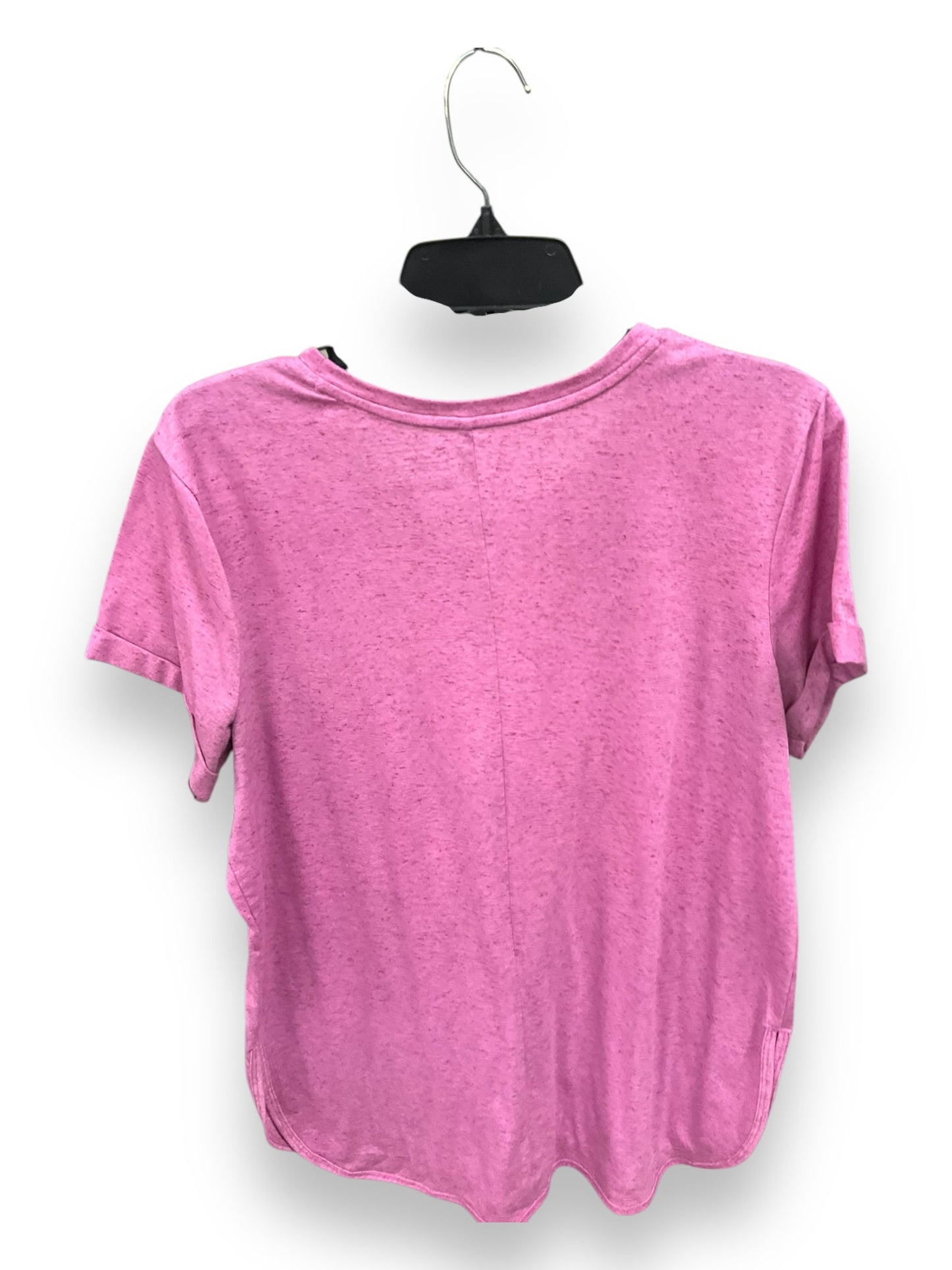 Athletic Top Short Sleeve By Tek Gear In Pink, Size: Xl