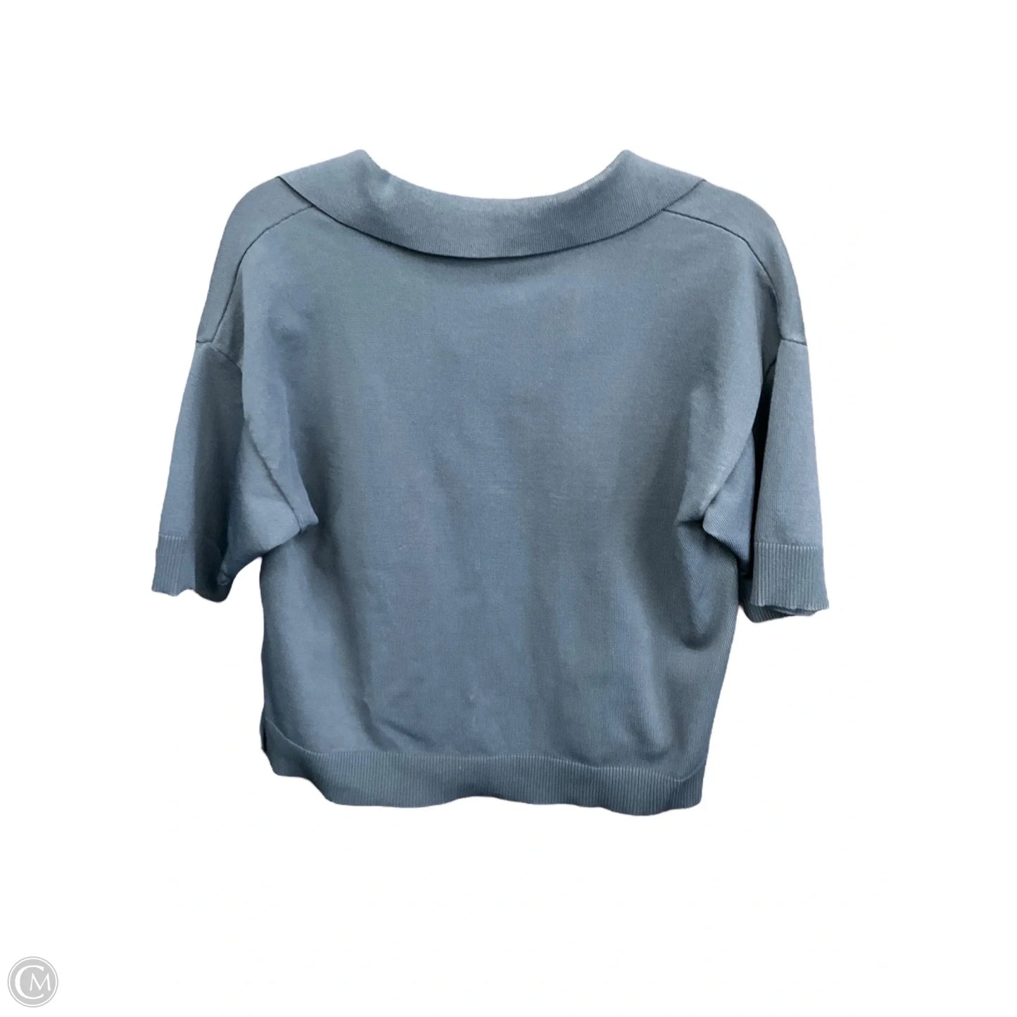Top Short Sleeve By Worthington In Blue, Size: S