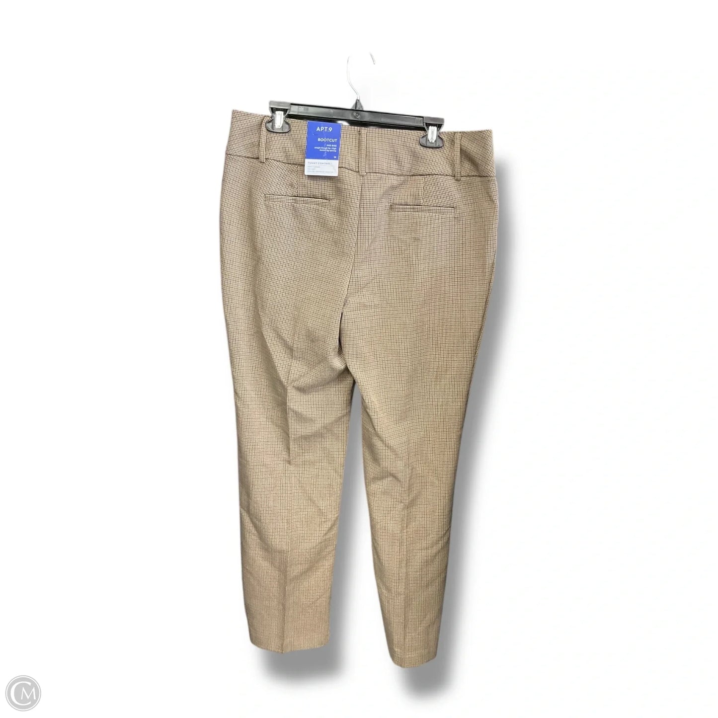 Pants Dress By Apt 9 In Plaid Pattern, Size: 14