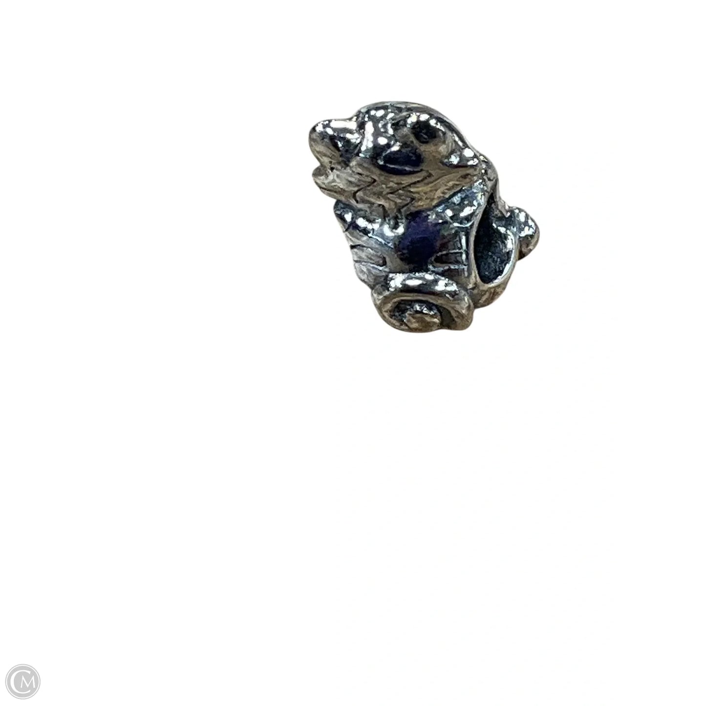 Necklace Charm By Pandora, Size: Small ; kitten with yard ball charm