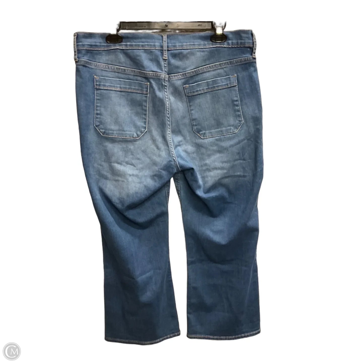 Jeans Wide Leg By Old Navy In Blue Denim, Size: 14
