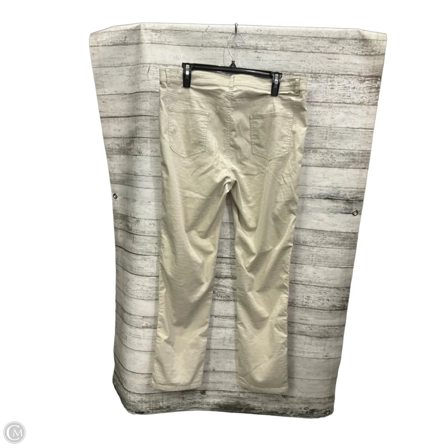 Pants Designer By Lafayette 148 In Beige, Size: 14