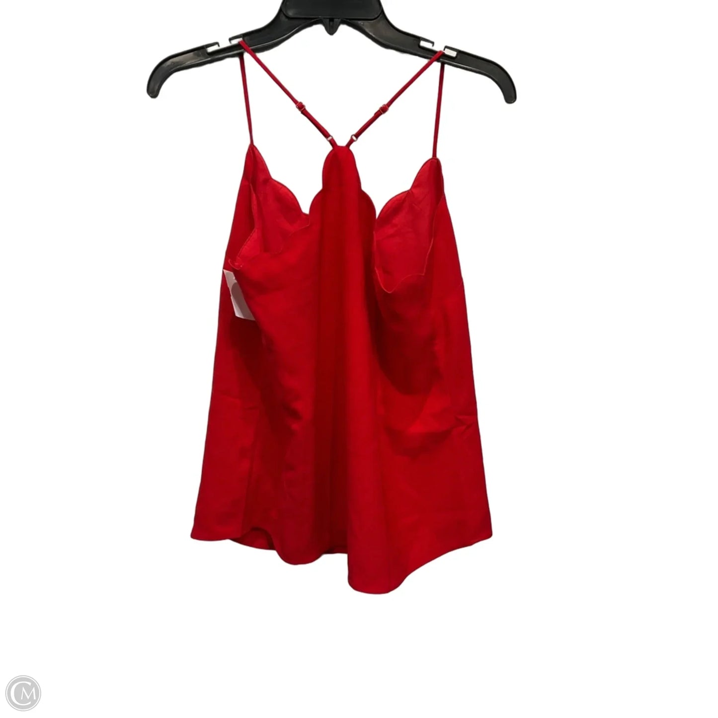 Top Sleeveless By J. Crew In Red, Size: S