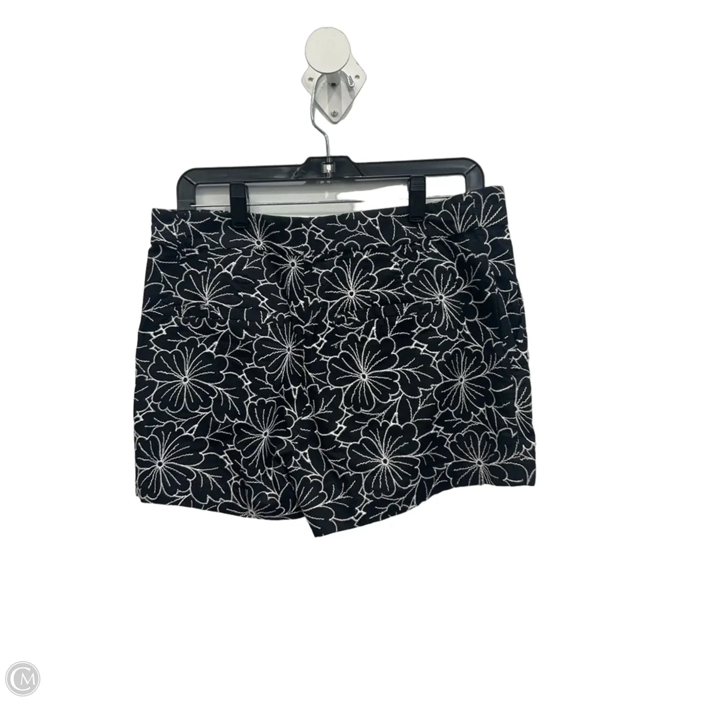 Shorts By Loft In Black & White, Size: S