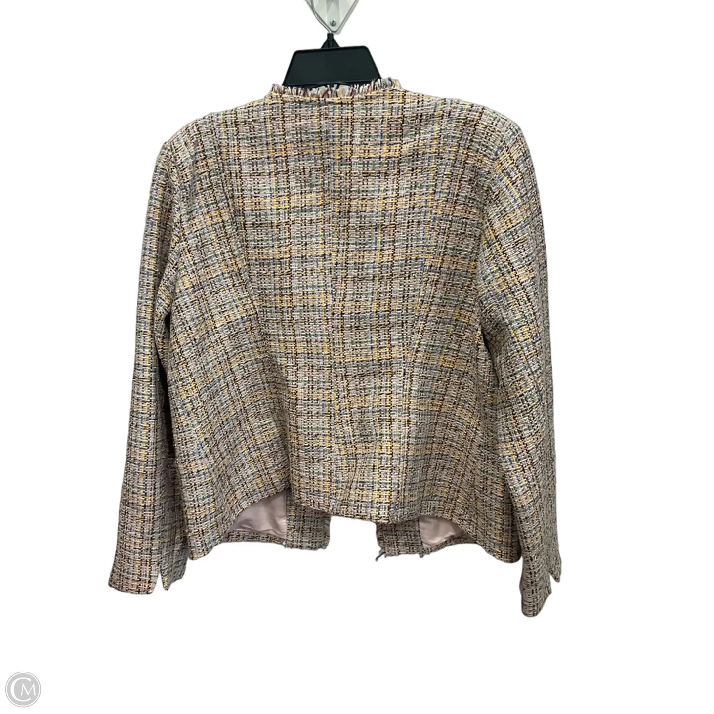 Blazer By Loft In Plaid Pattern, Size: Xlp