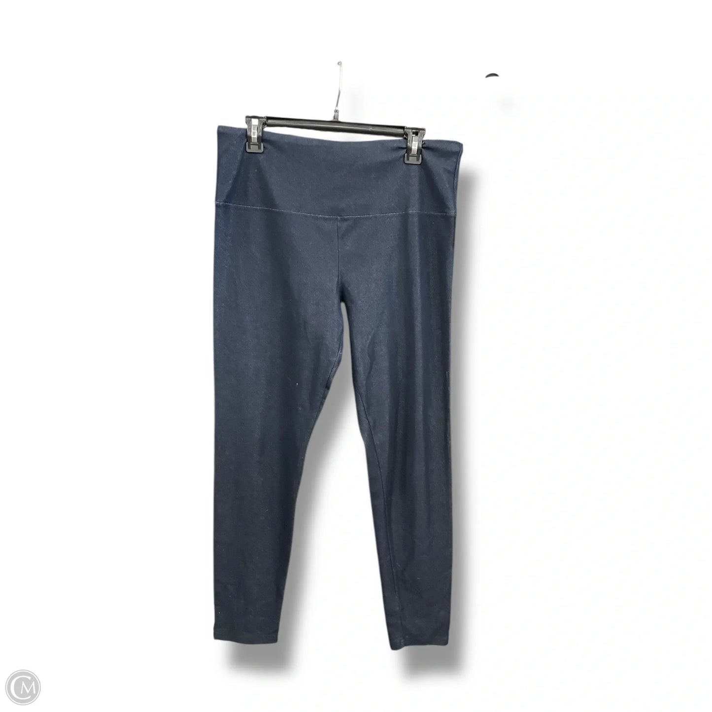 Athletic Leggings By Intro In Navy, Size: L