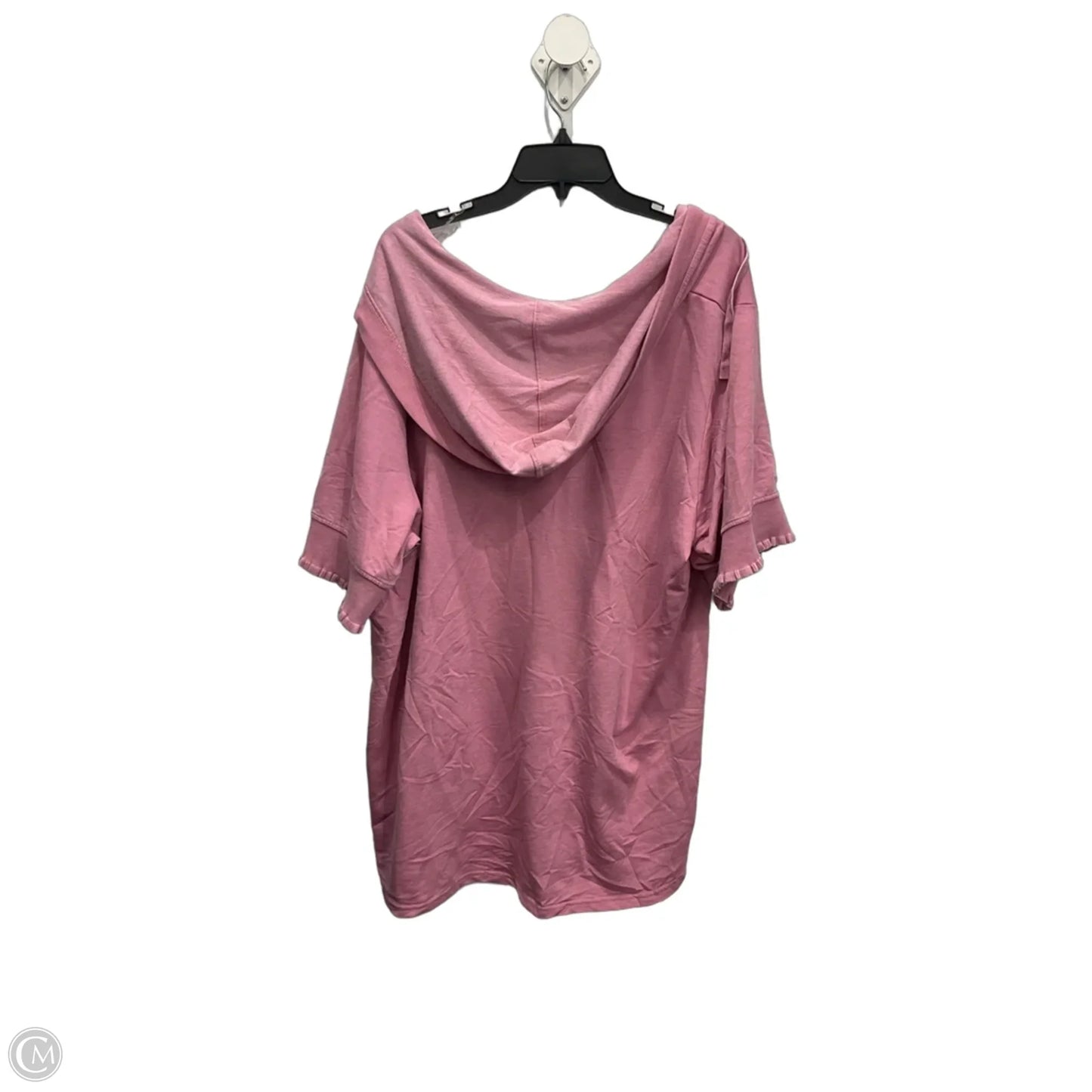 Top Short Sleeve By Jane And Delancey In Pink, Size: 3x