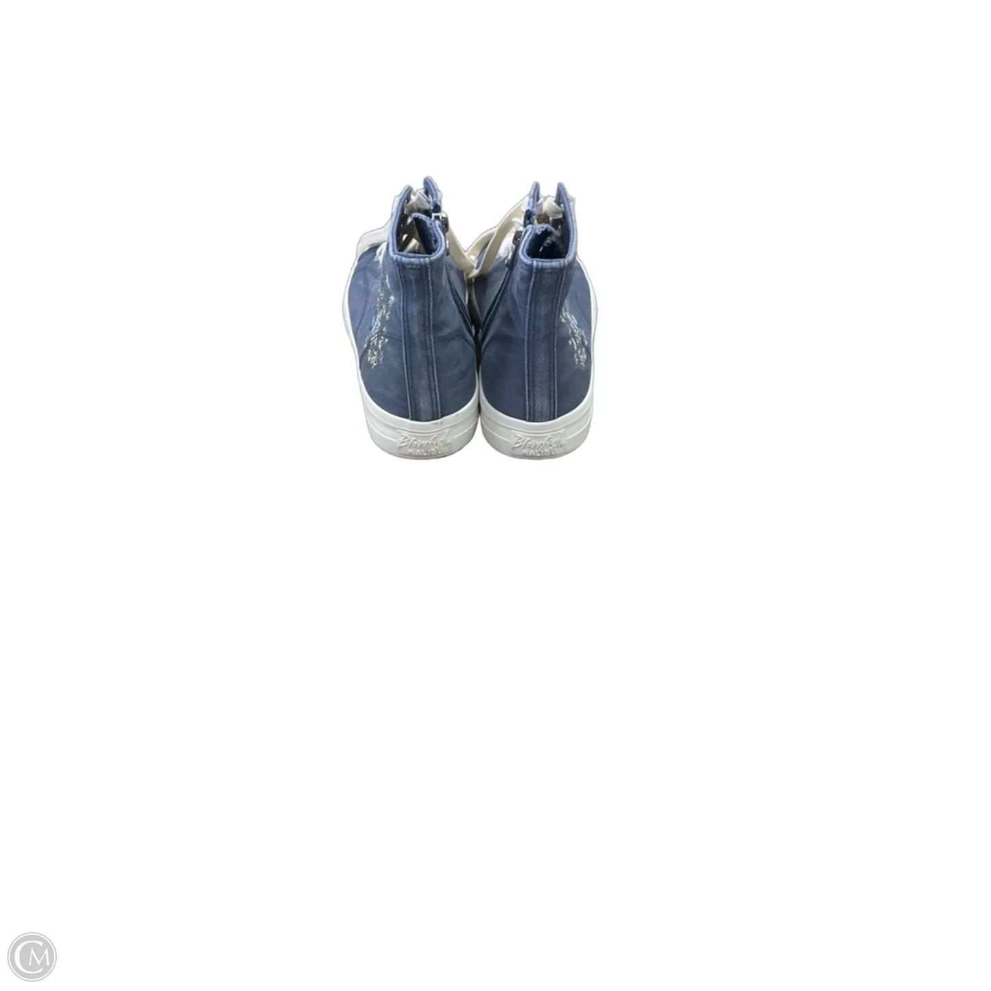 Shoes Sneakers By Blowfish In Blue Denim, Size: 10