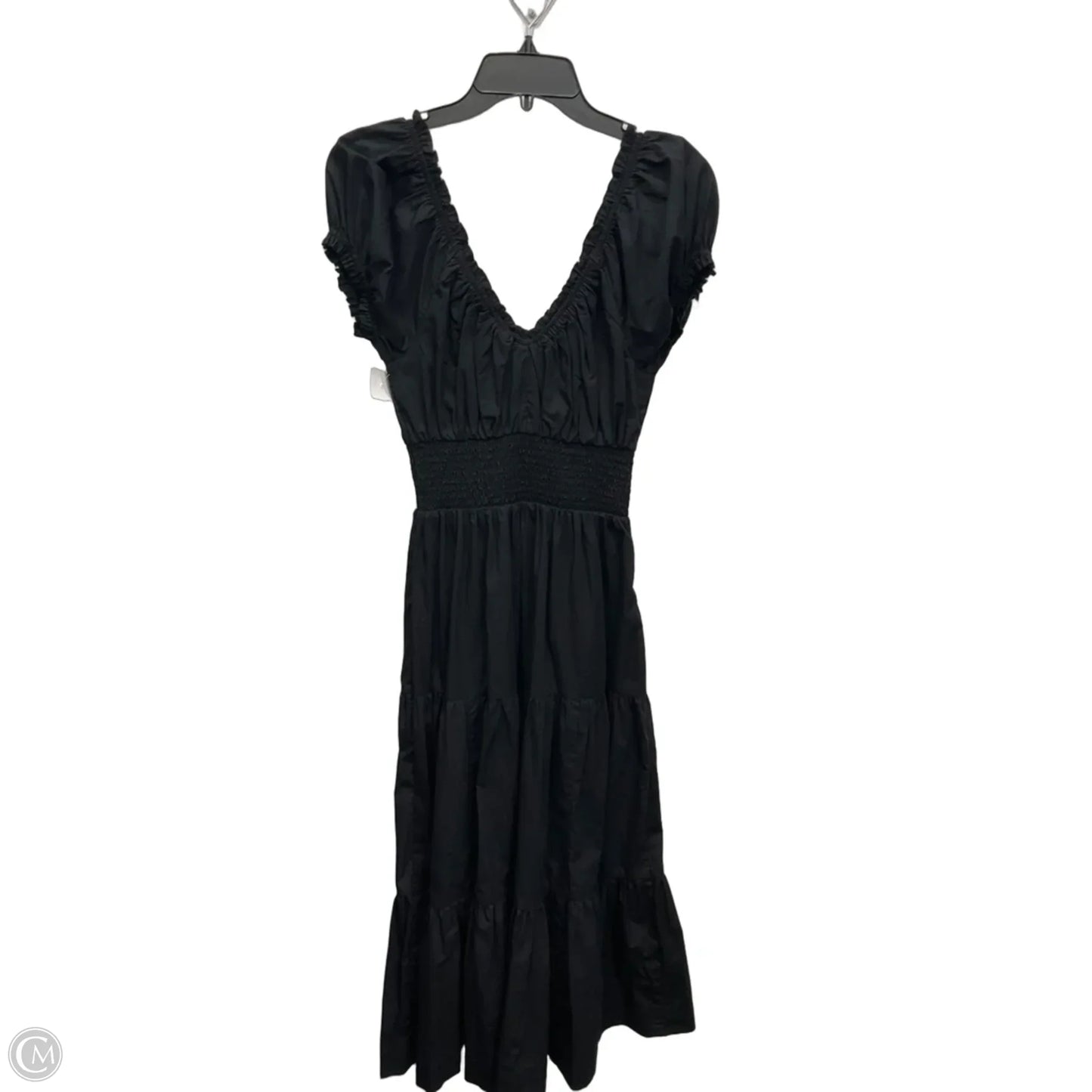 Dress Casual Maxi By Abercrombie And Fitch In Black, Size: S