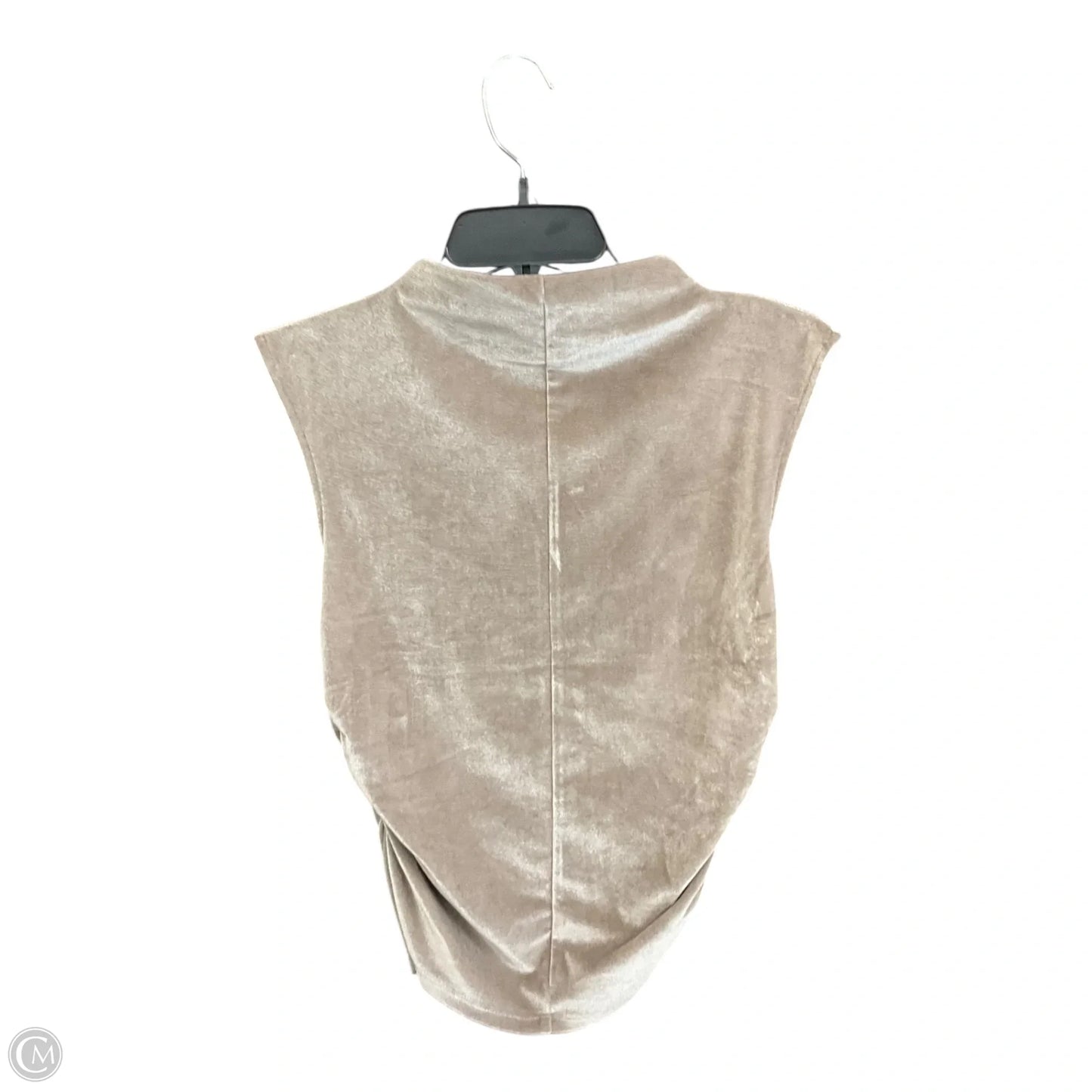 Top Sleeveless By A New Day In Taupe, Size: S