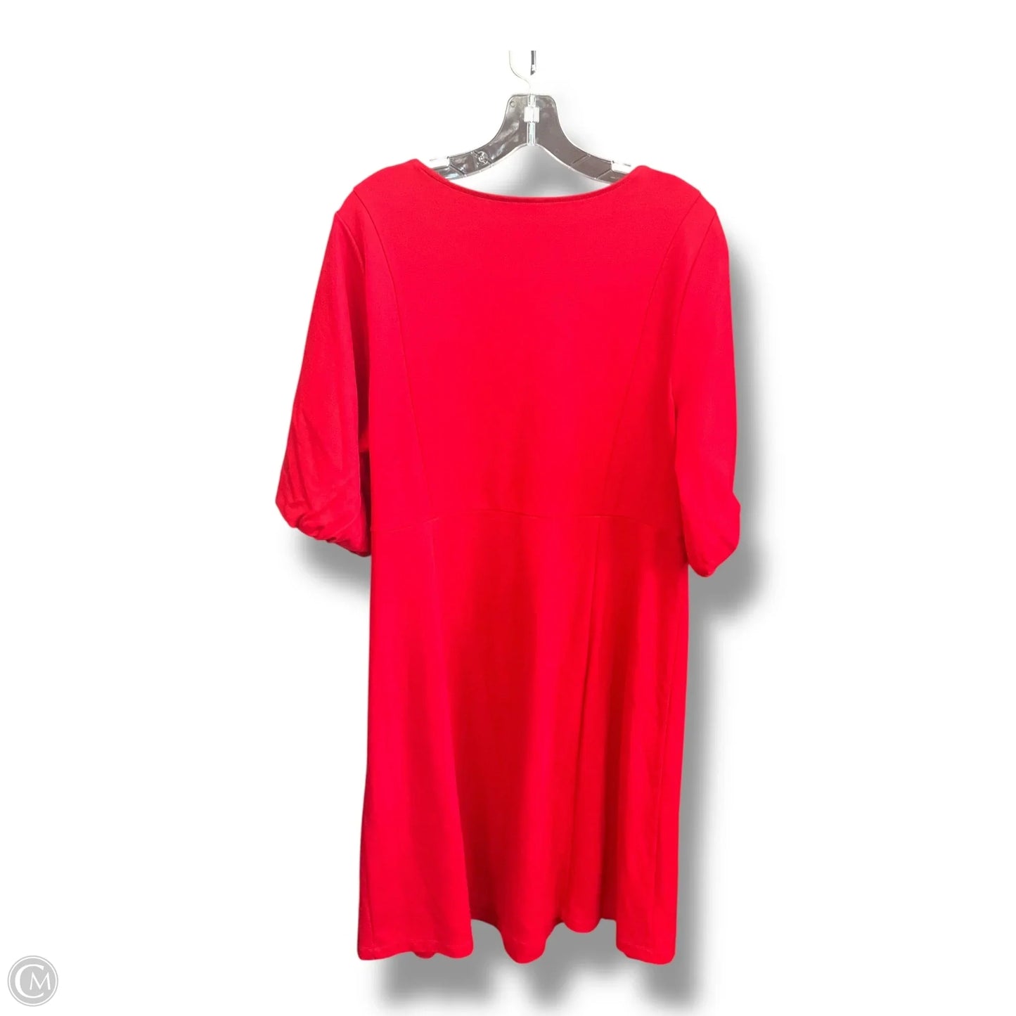 Dress Party Midi By J. Jill In Red, Size: L