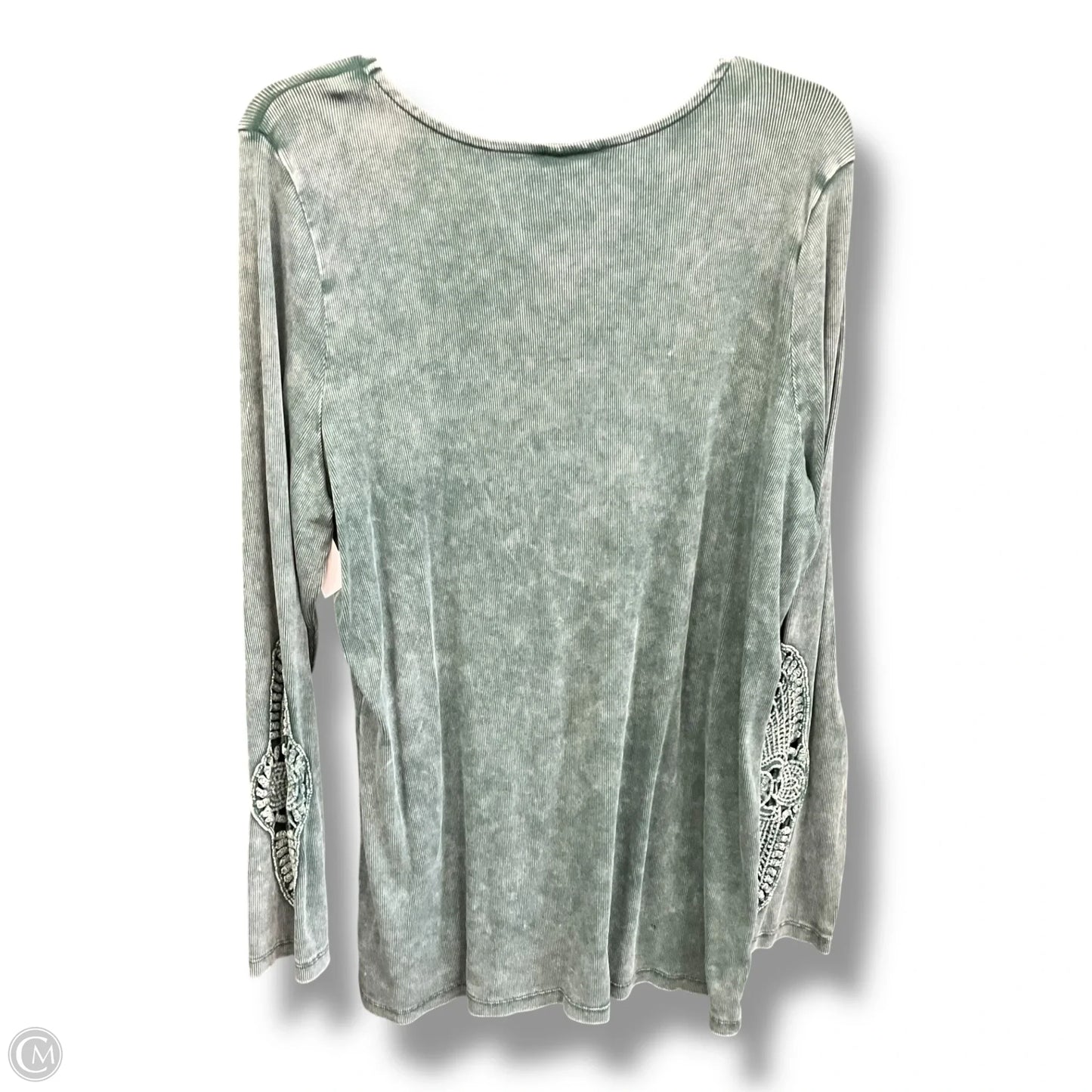 Top Long Sleeve By Torrid In Green, Size: 3x