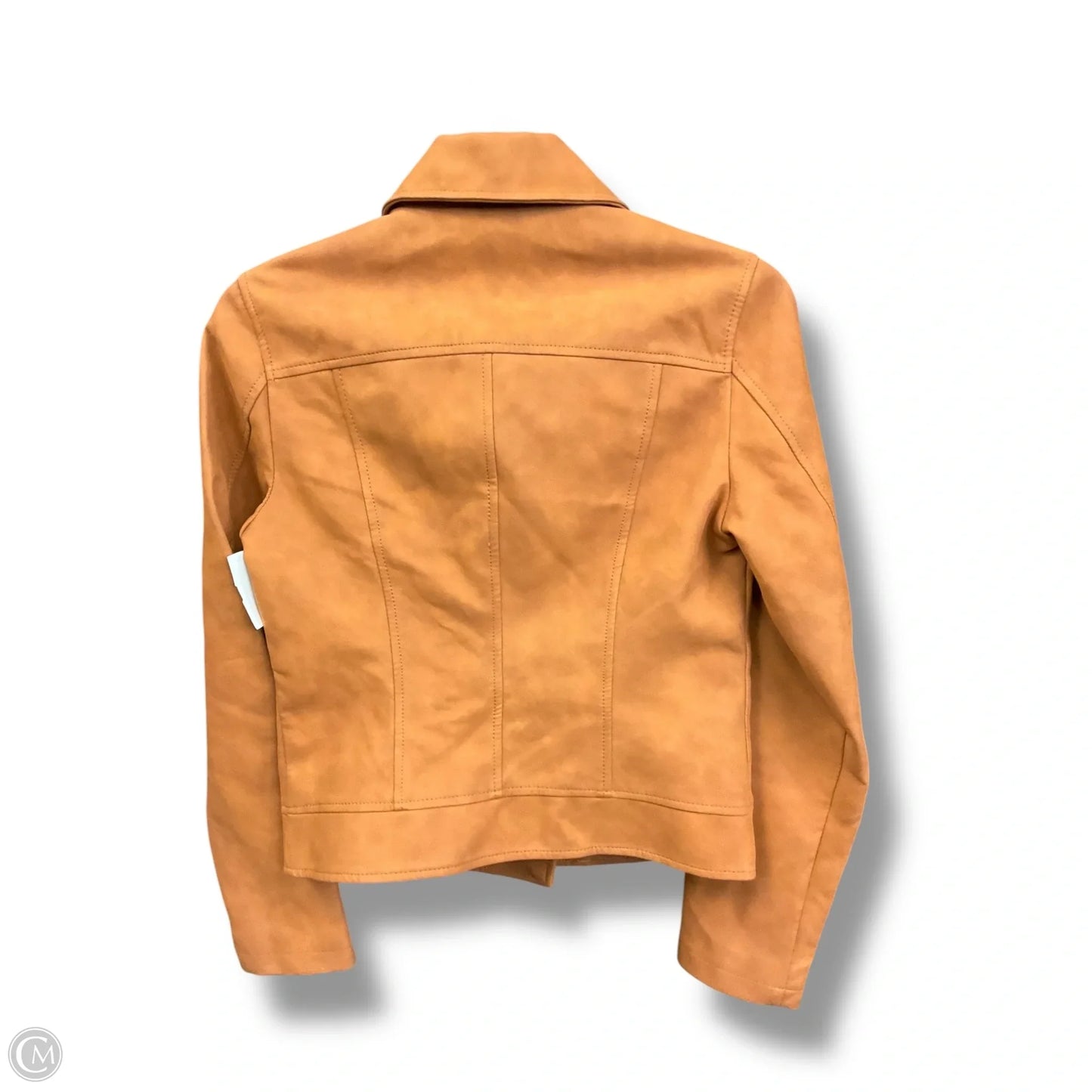 Jacket Moto By Forever 21 In Brown, Size: S