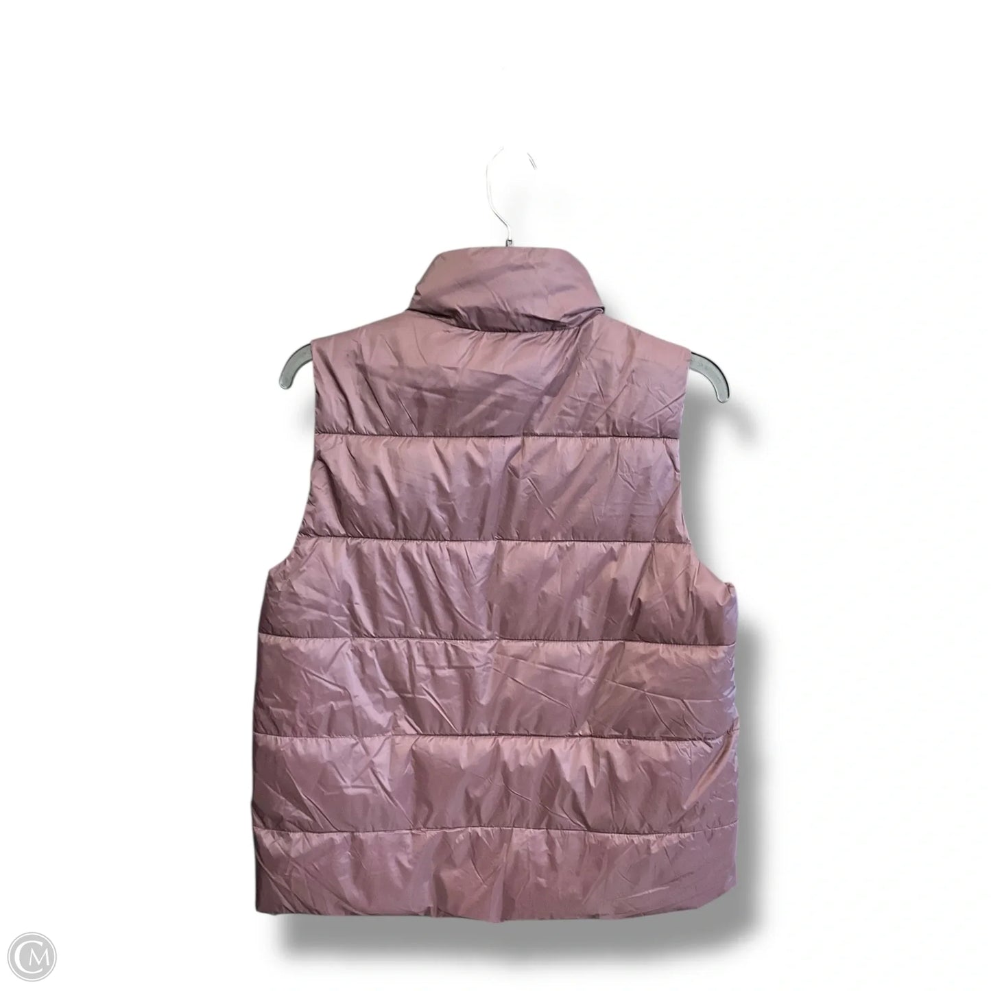 Vest Puffer & Quilted By Gap In Maroon, Size: M