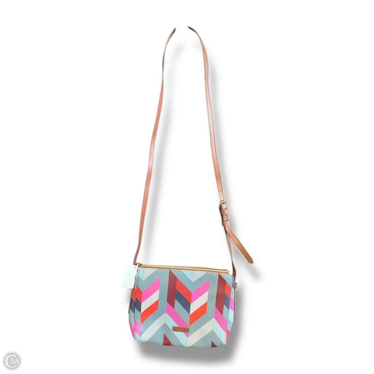 Crossbody Leather By Fossil, Size: Small