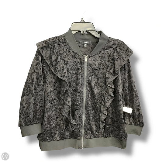 Jacket Shirt By Torrid In Black, Size: 1x