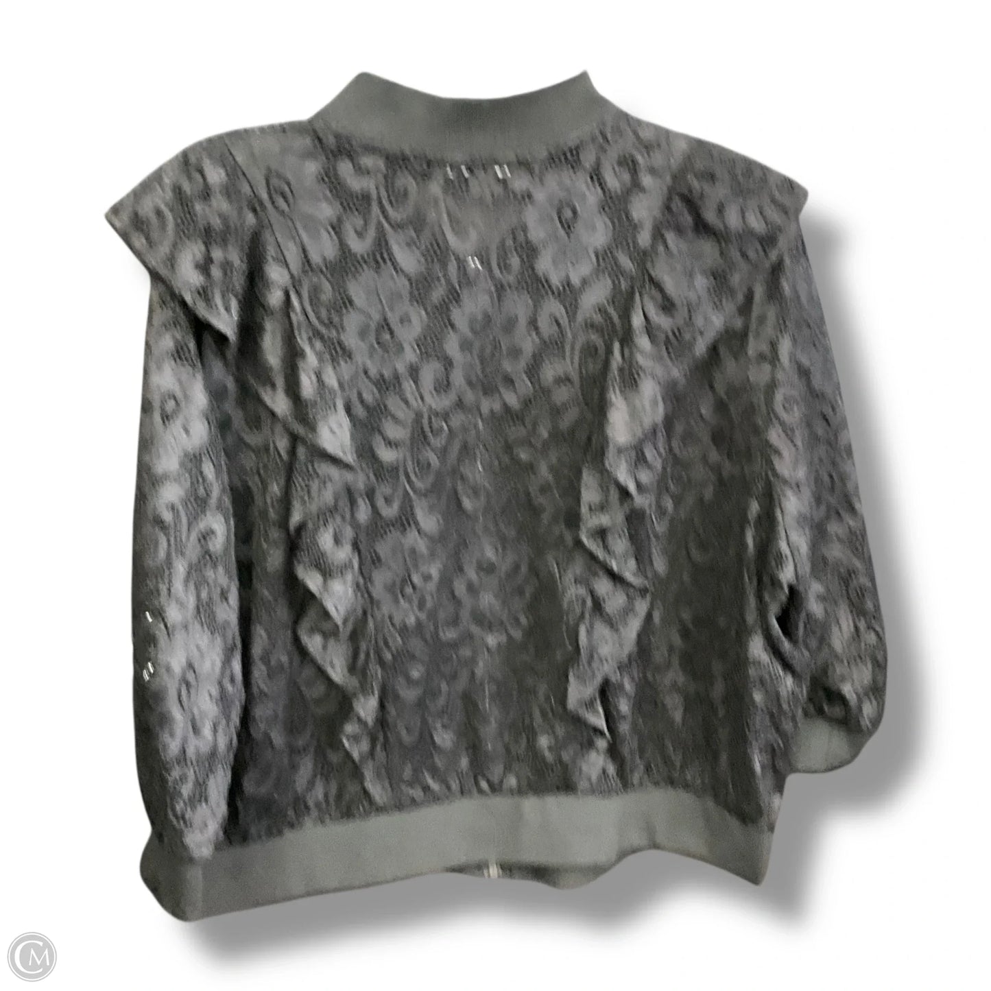 Jacket Shirt By Torrid In Black, Size: 1x