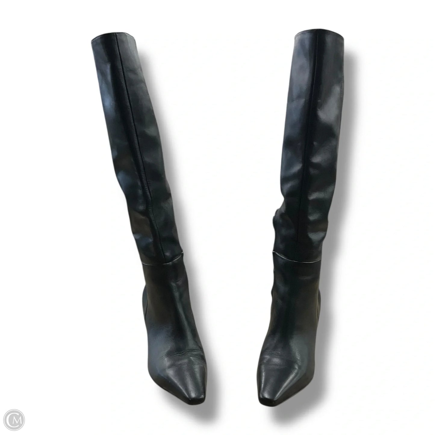 Boots Mid-calf Heels By Sam Edelman In Black, Size: 6.5