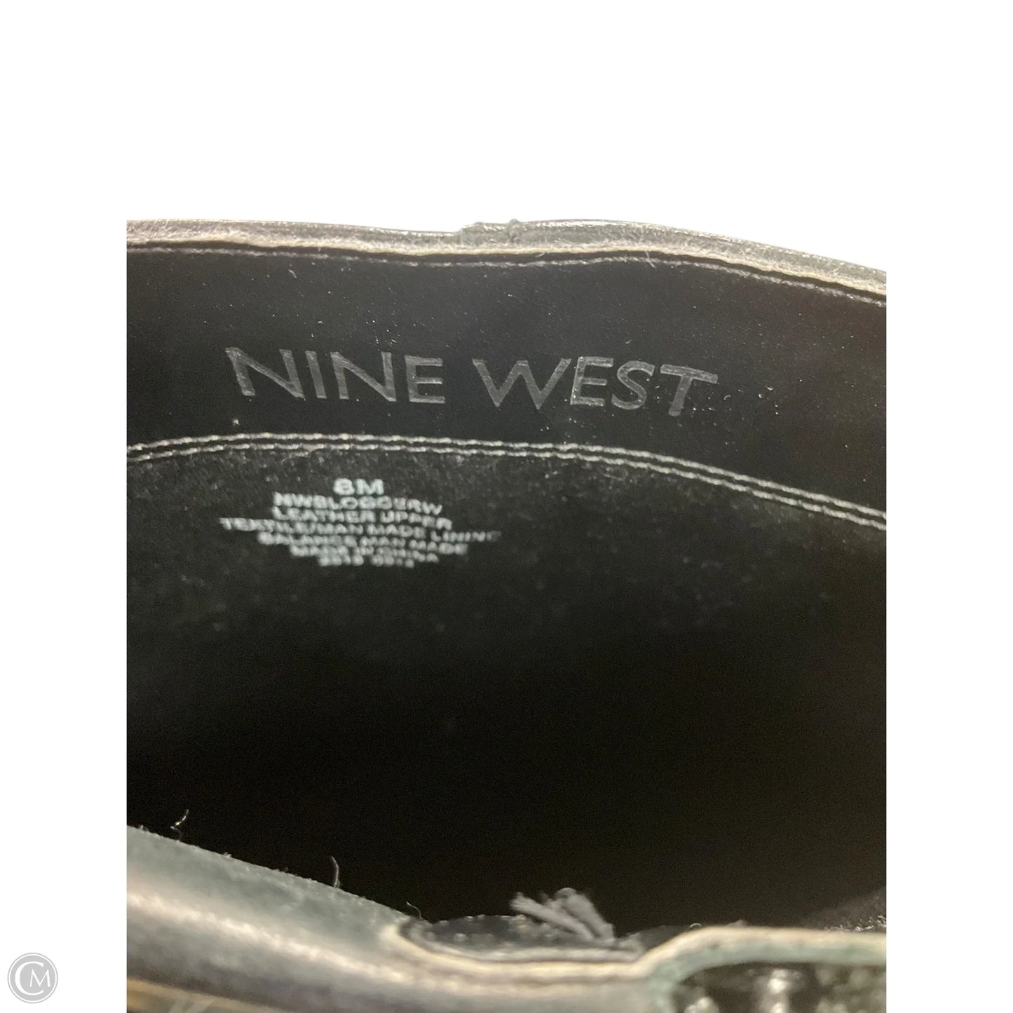 Boots Knee Flats By Nine West In Black, Size: 8