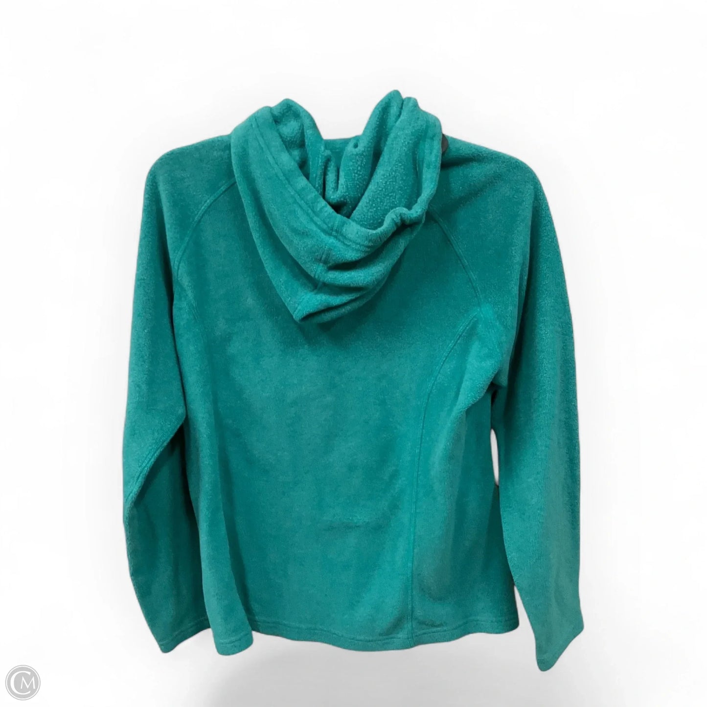 Athletic Jacket By The North Face In Teal, Size: M