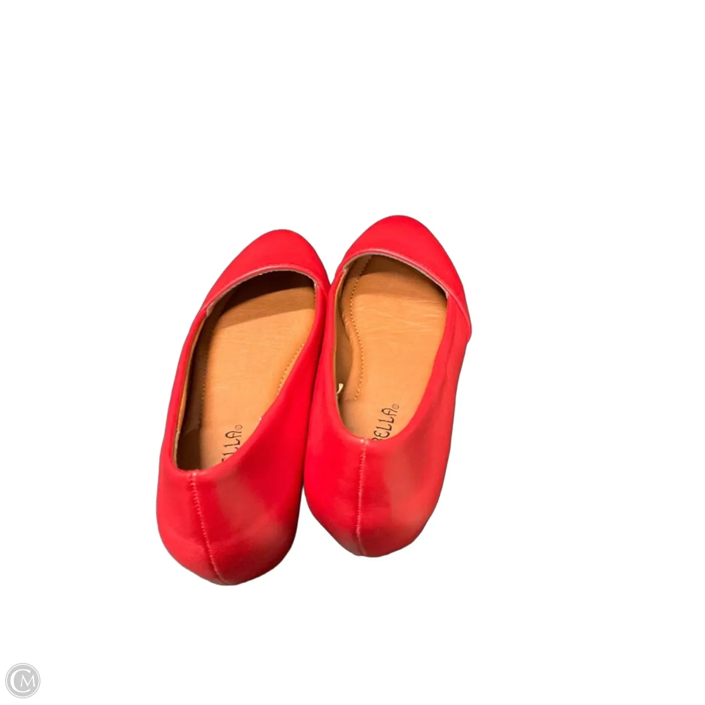 Shoes Flats By Clothes Mentor In Red, Size: 6.5