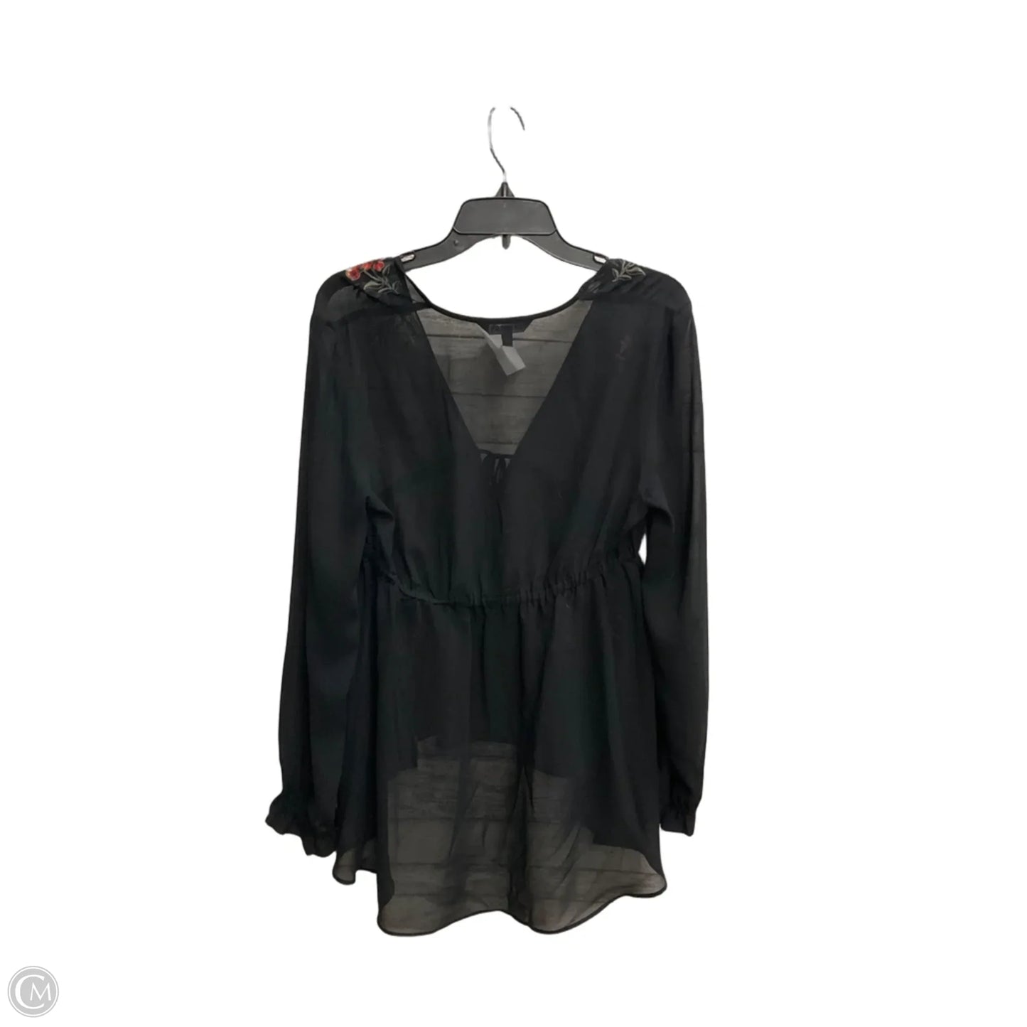 Swimwear Cover-up By Express In Black, Size: M