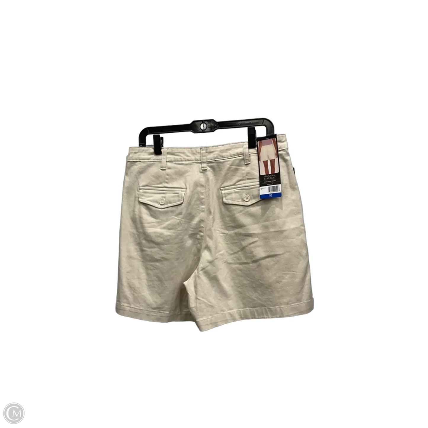 Shorts By Banana Republic In Cream Denim, Size: 10