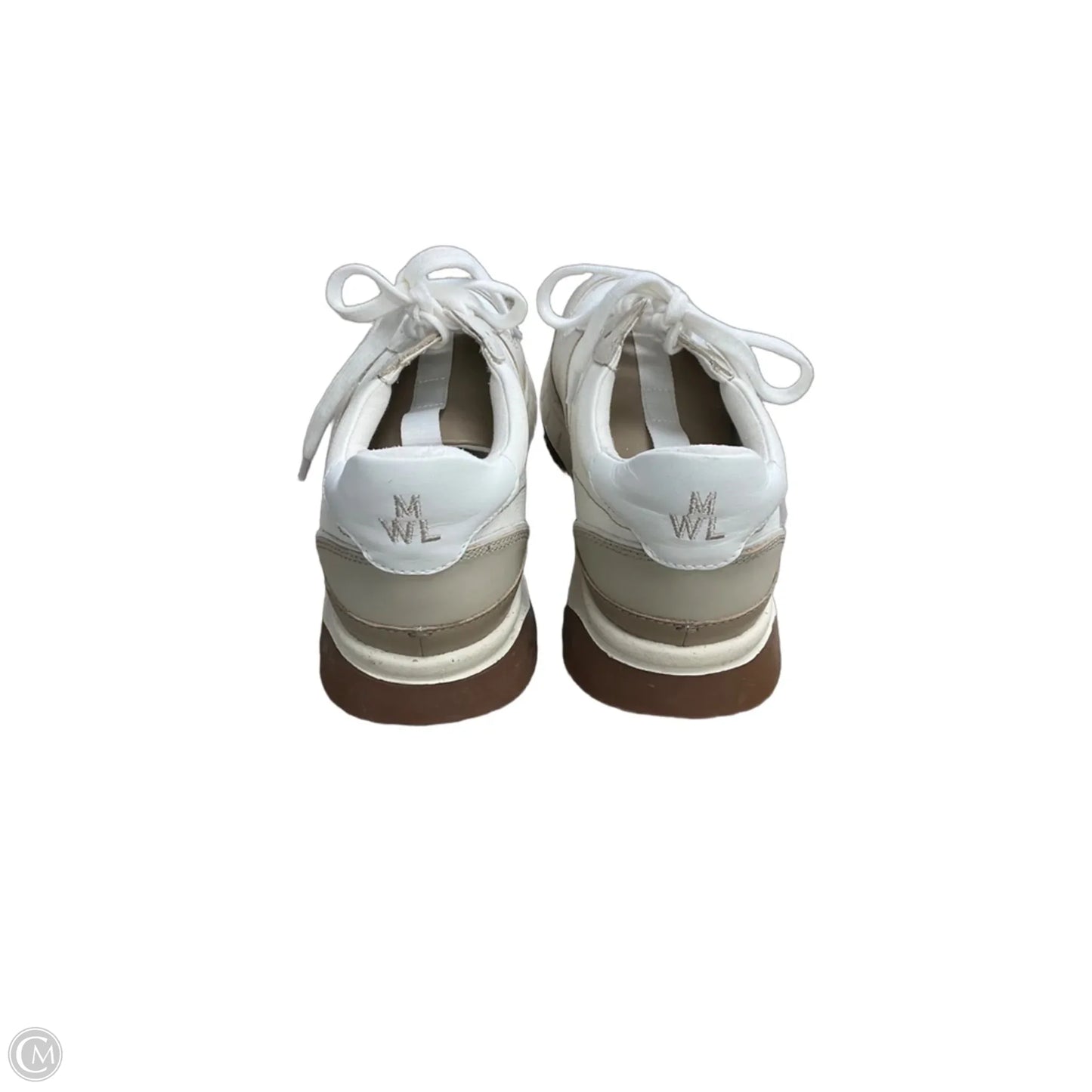 Shoes Sneakers By Madewell In Cream & White, Size: 7.5