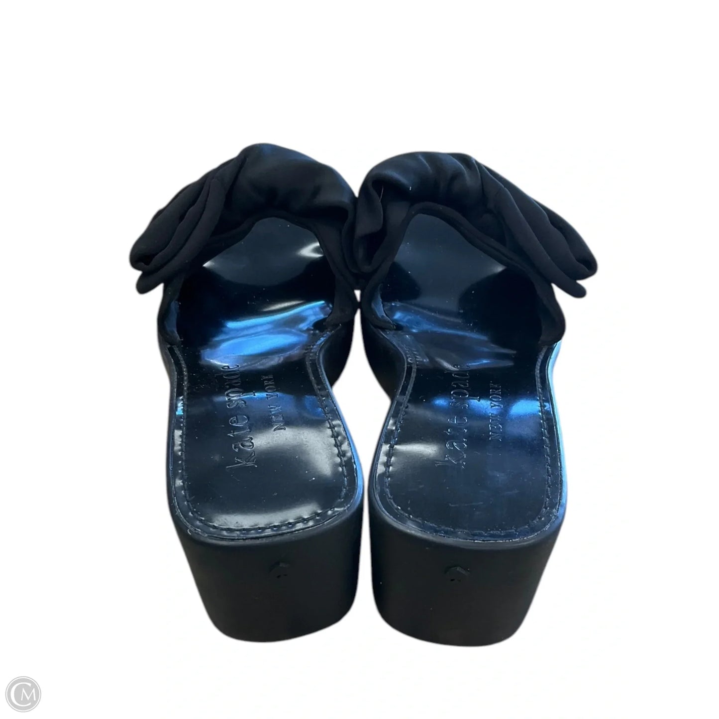 Sandals Designer By Kate Spade In Black, Size: 9
