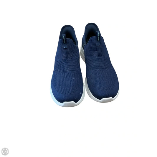 Shoes Athletic By Skechers In Blue, Size: 9.5