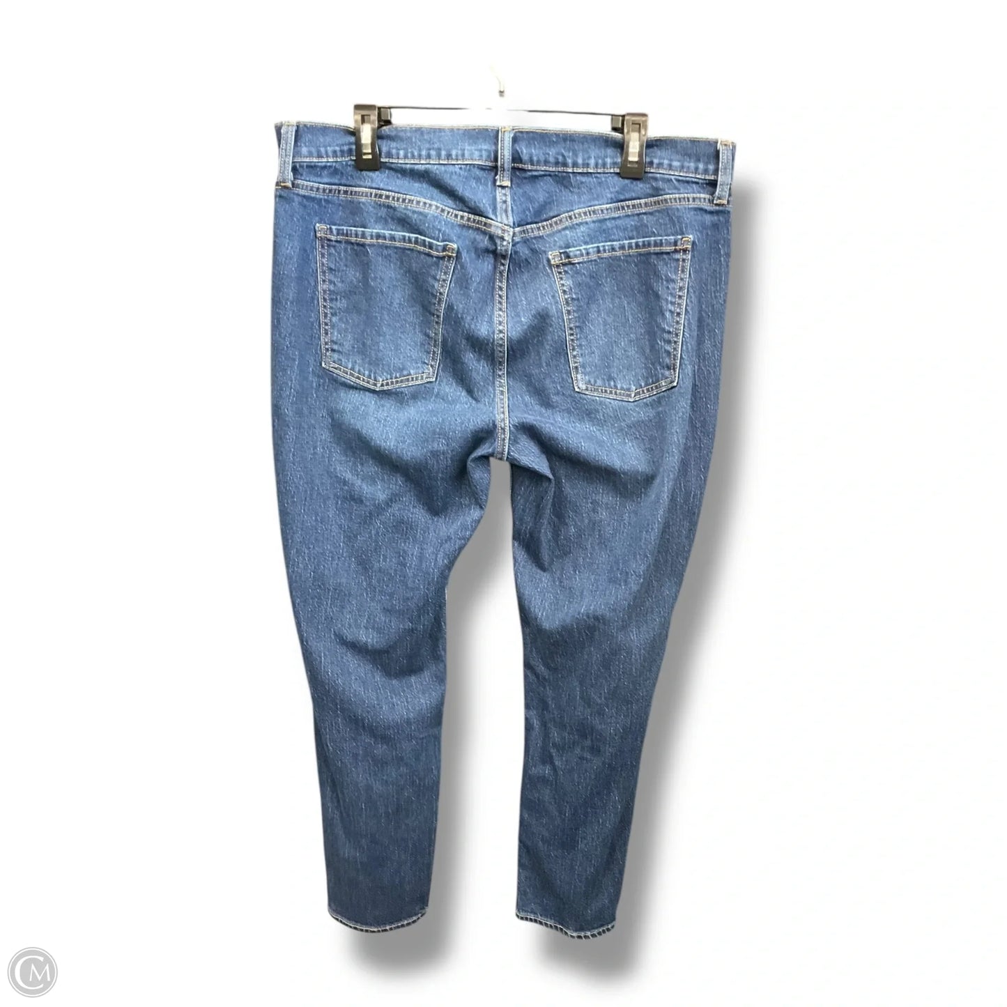 Jeans Skinny By Old Navy In Blue Denim, Size: 16