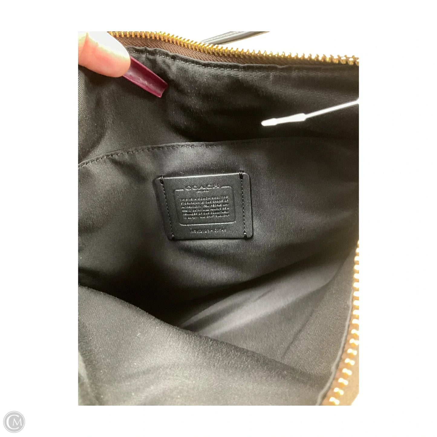 Crossbody Designer By Coach, Size: Medium