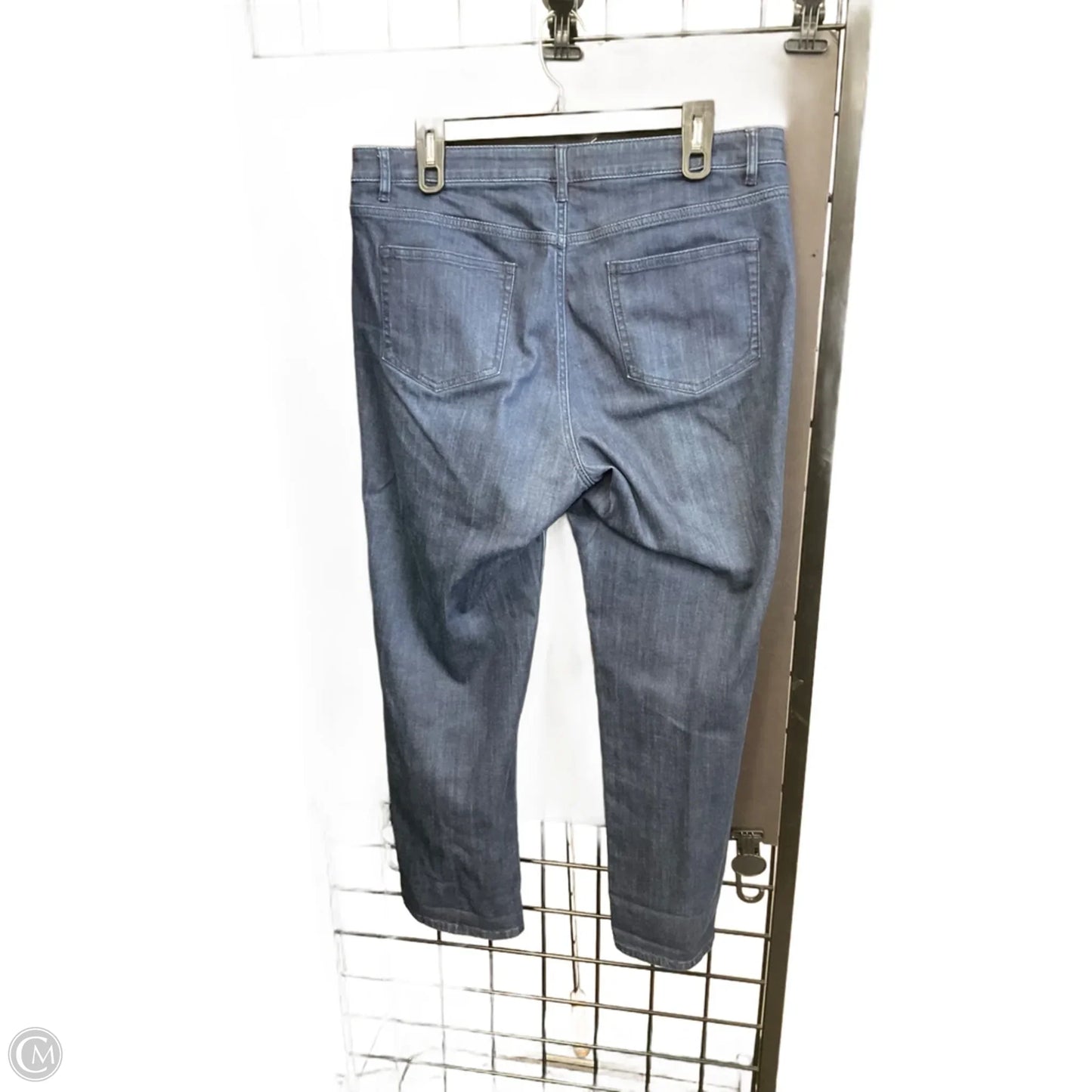 Jeans Straight By J. Jill In Blue Denim, Size: 14