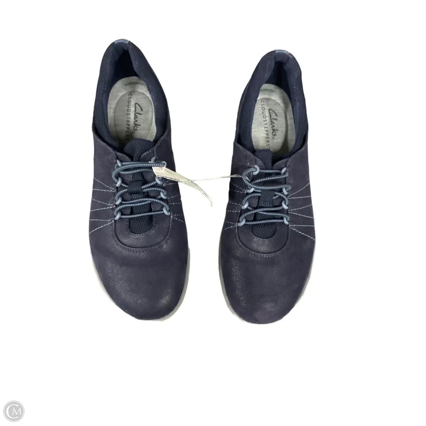 Shoes Flats By Clarks In Blue, Size: 6