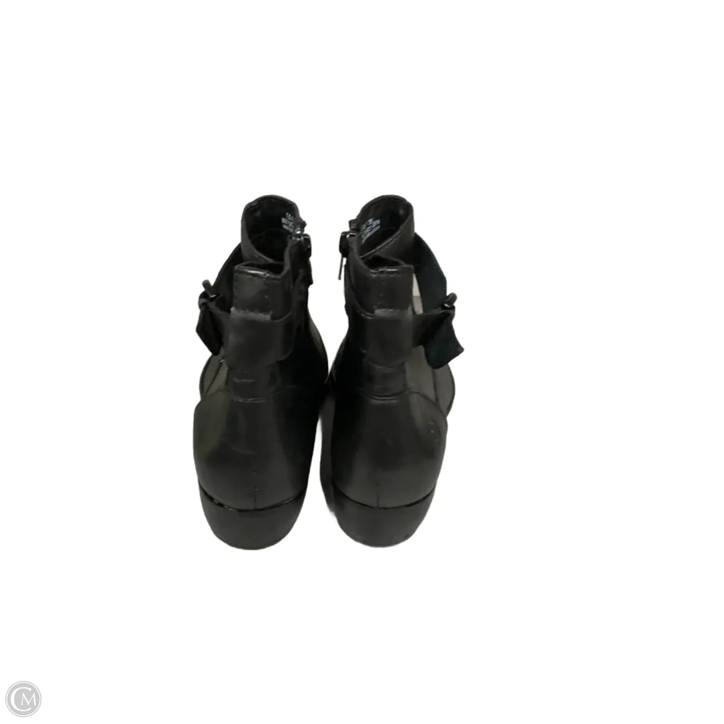 Boots Ankle Heels By Born In Black, Size: 7.5