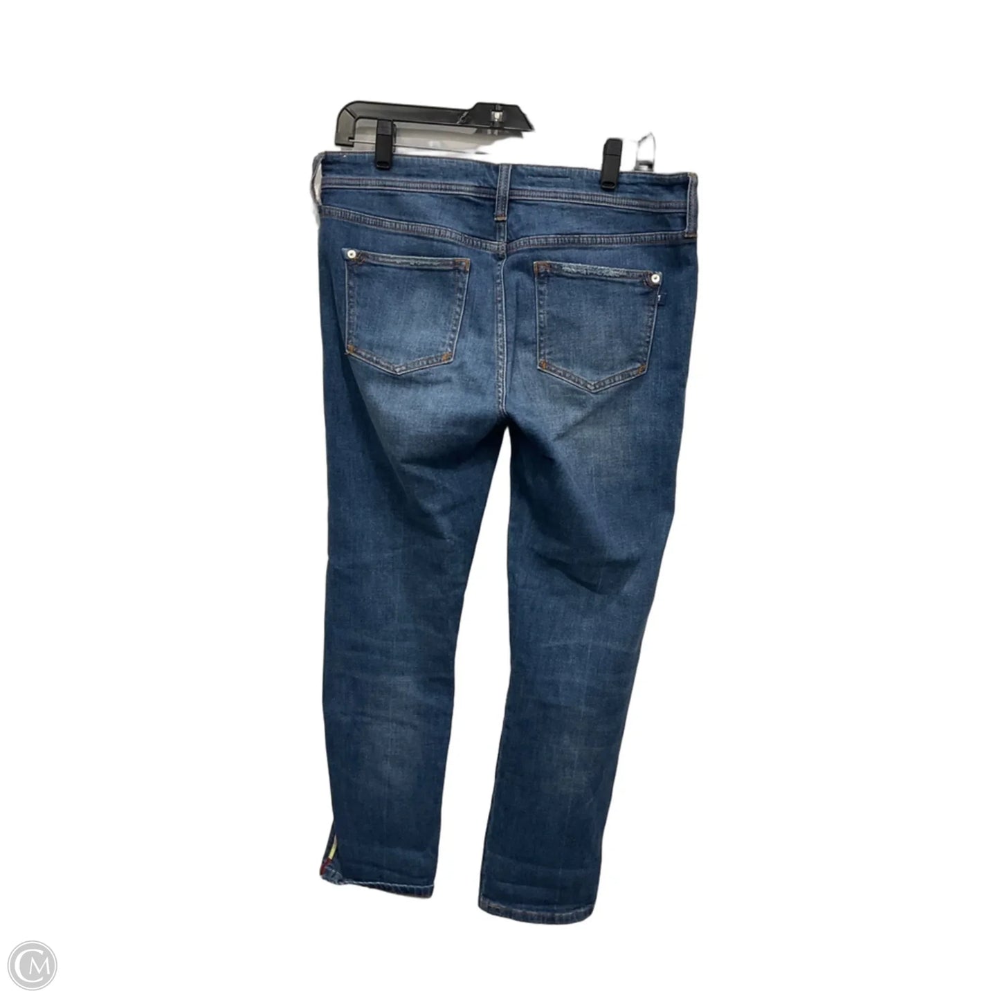 Jeans Boyfriend By Pilcro In Blue Denim, Size: 6