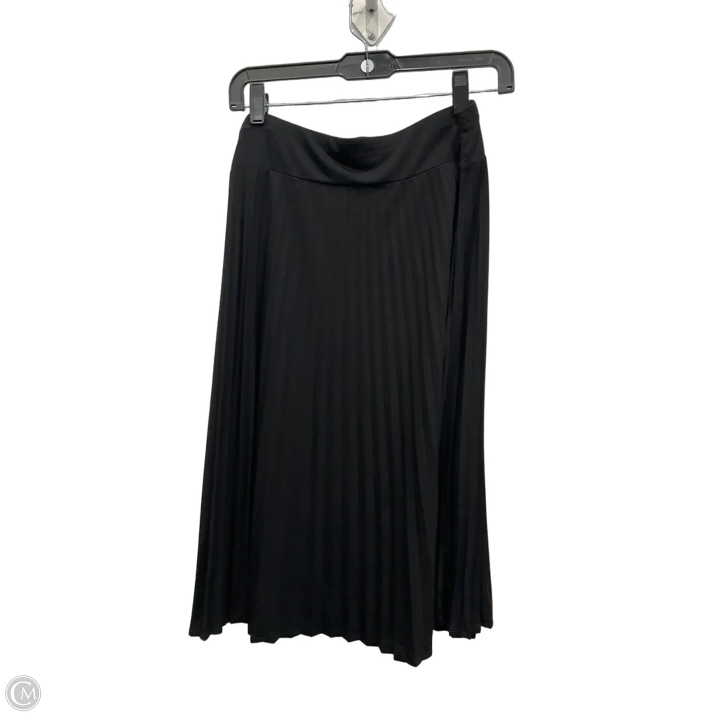 Skirt Midi By Loft In Black, Size: M