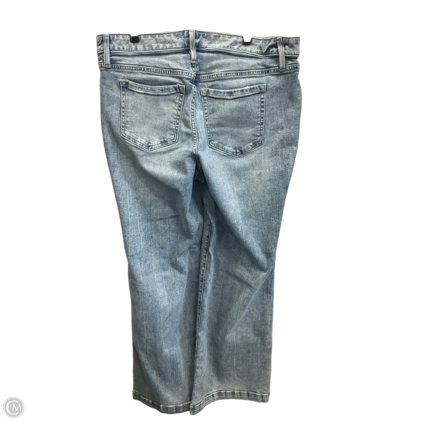 Jeans Wide Leg By Lane Bryant In Blue Denim, Size: 16
