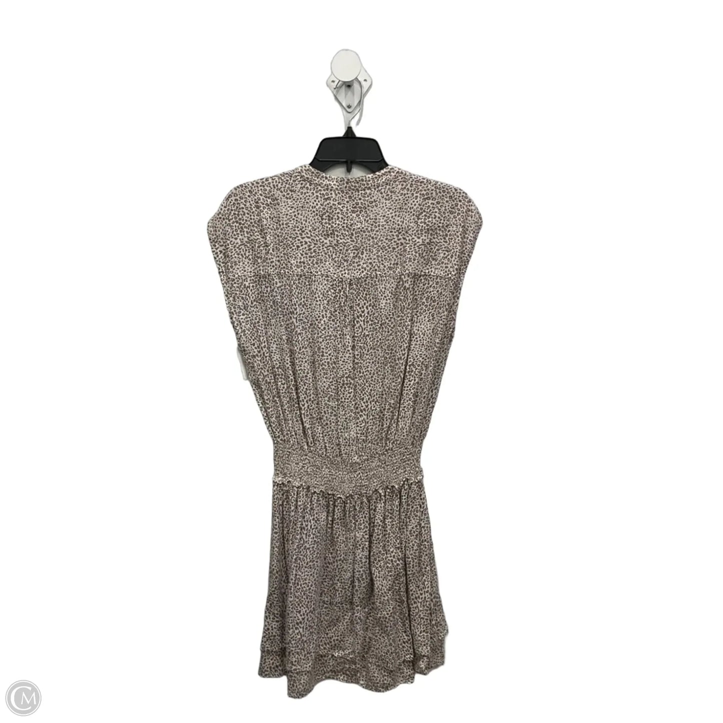 Dress Casual Midi By Rails In Brown & Cream, Size: M