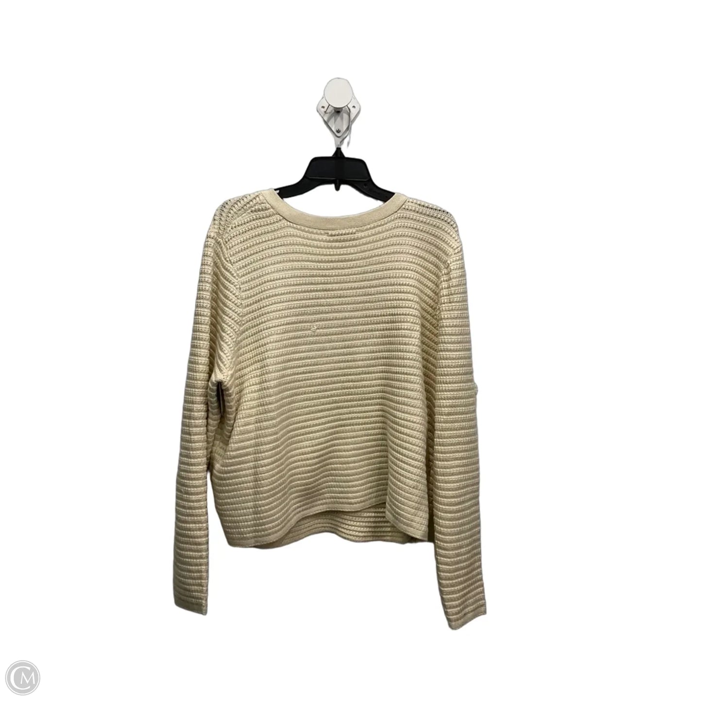 Cardigan By And Now This In Cream, Size: 2x